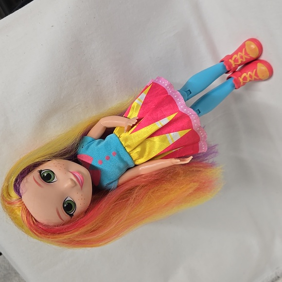 Sunny Day 11" Doll Poseable Rainbow with Dress & Shoes Nickelodeon Figure Toy - Picture 5 of 17